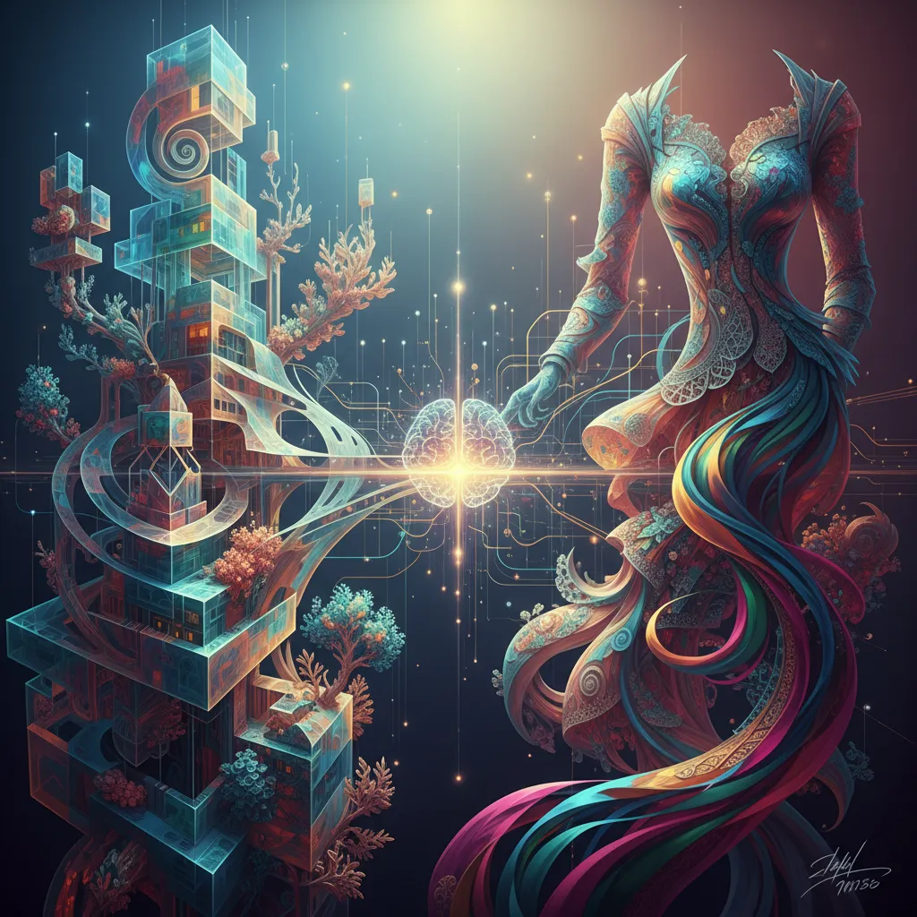 AI generating architectural and fashion designs