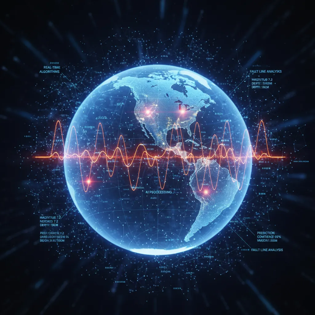AI earthquake prediction data