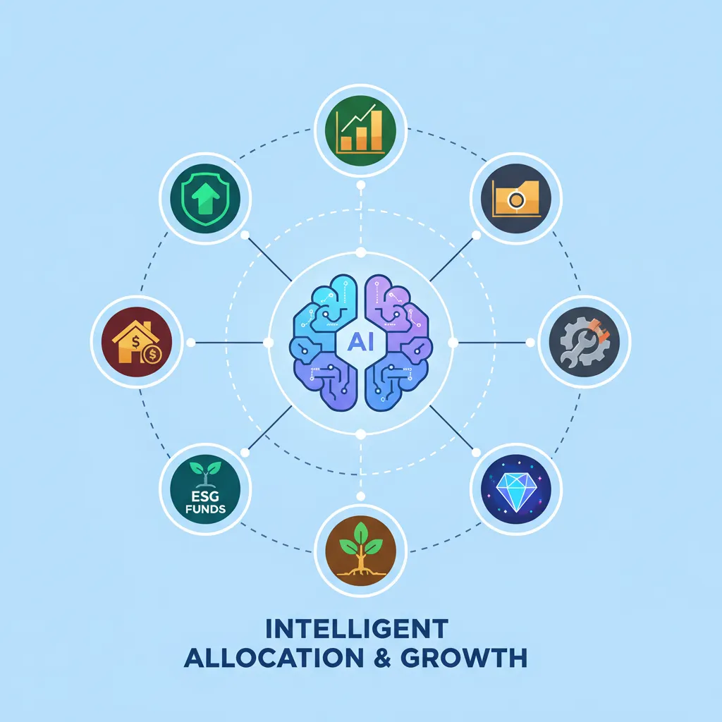 AI-driven investment portfolio growth