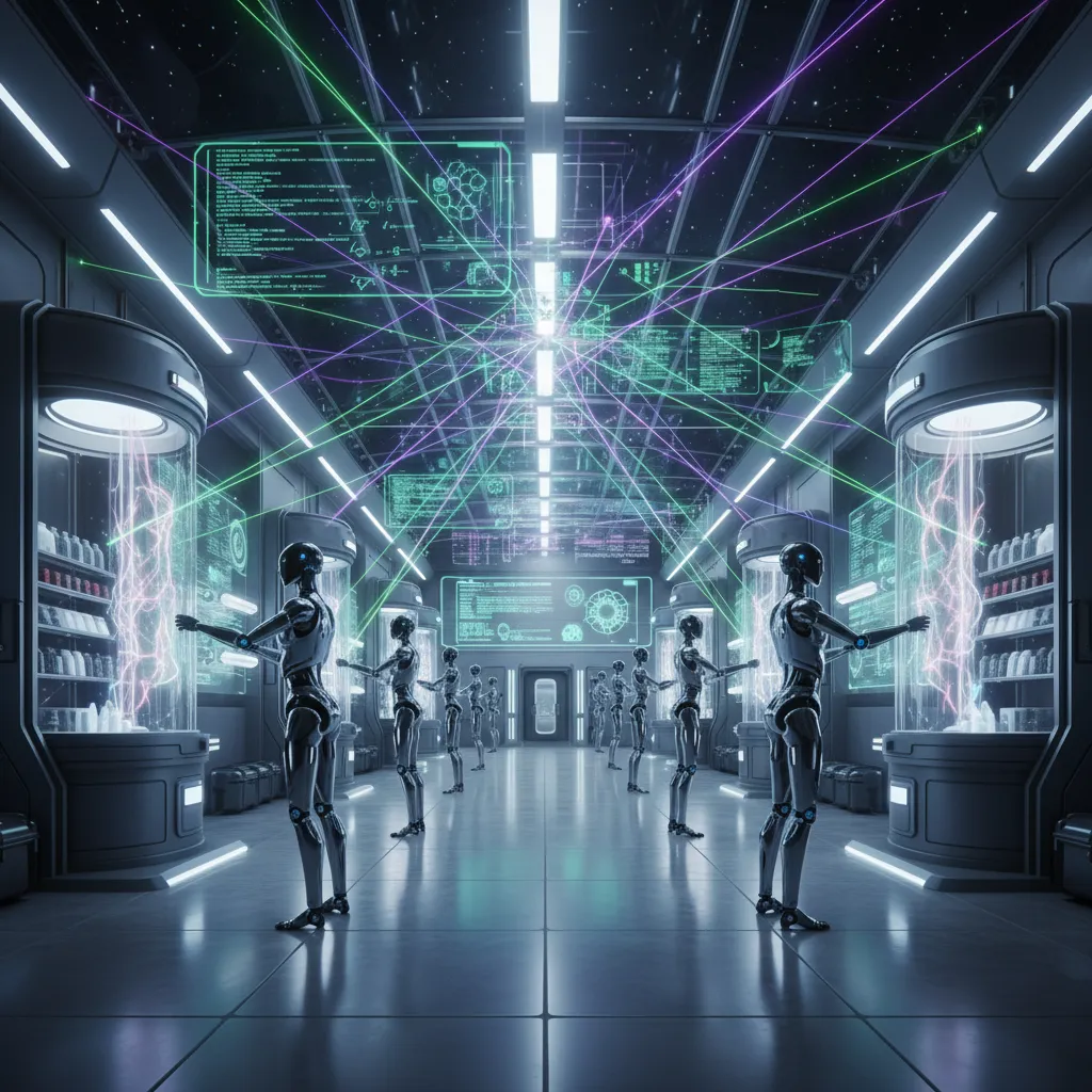 AI robots synthesizing materials using quantum computations