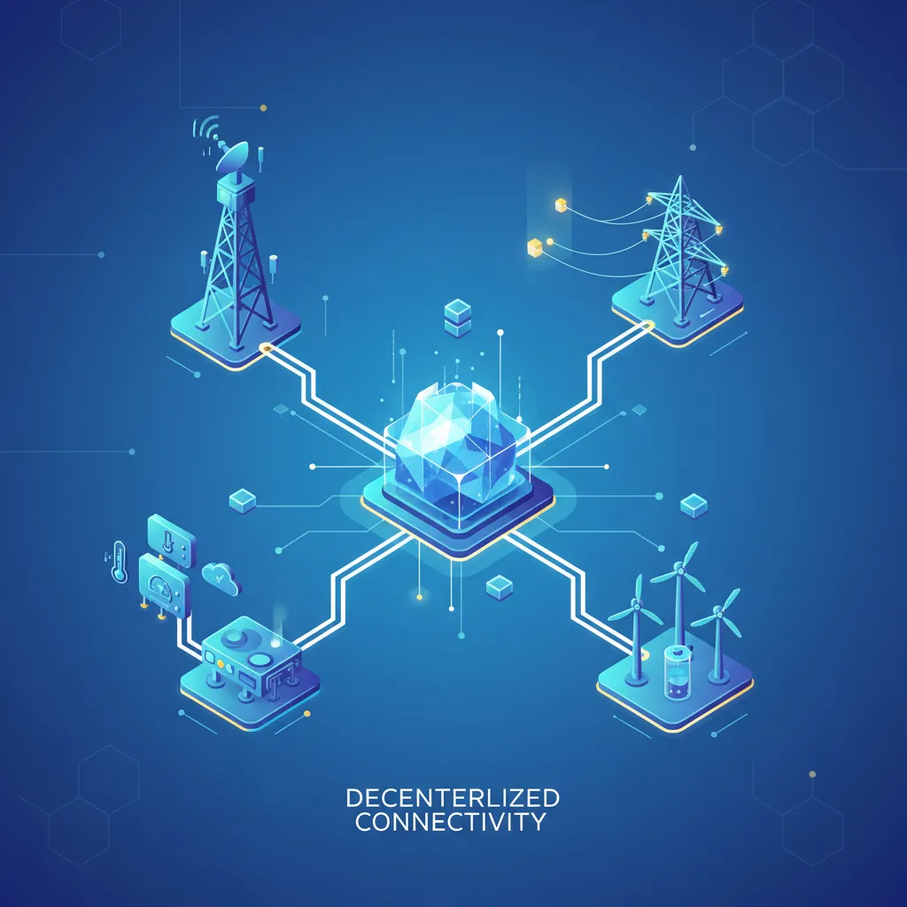 Blockchain network connecting physical infrastructure