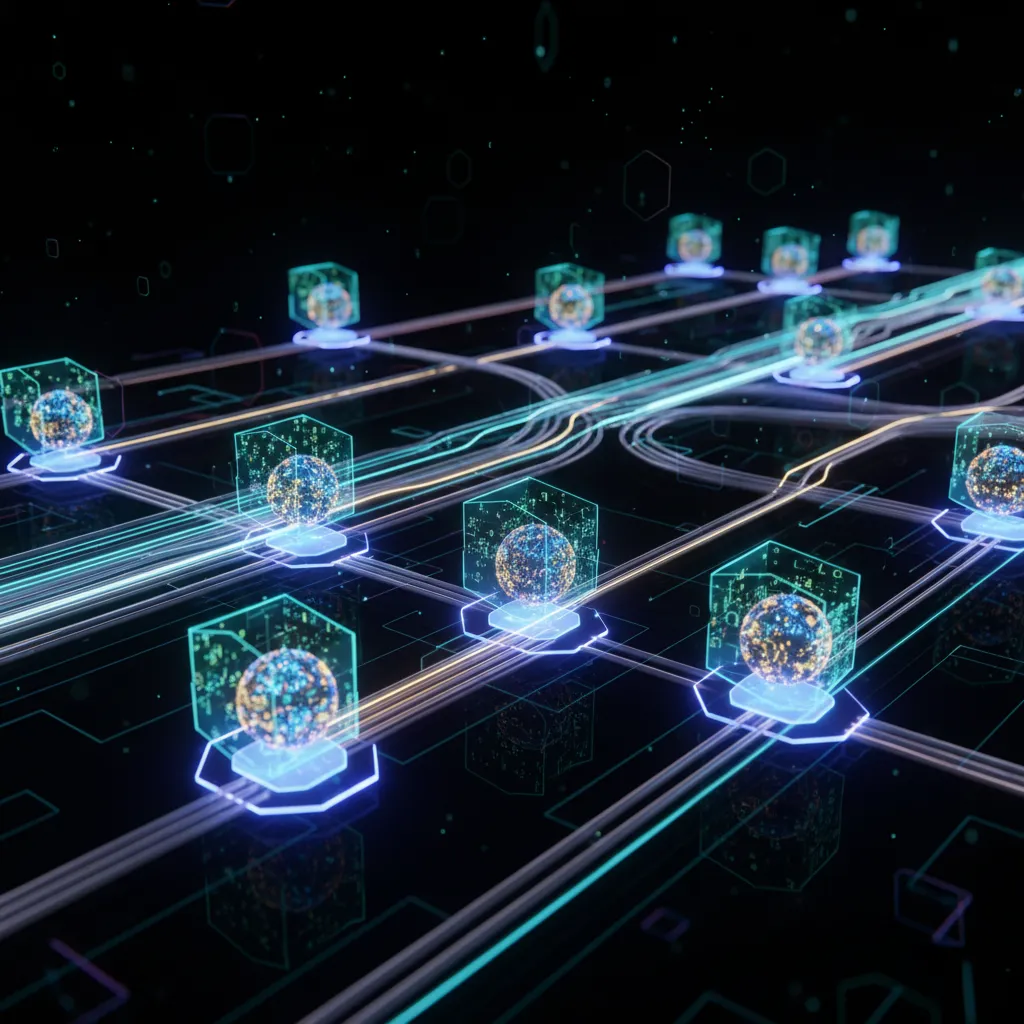 Secure data packets moving across a decentralized network with cryptographic protection