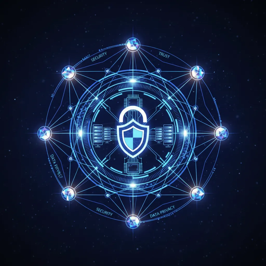 Secure enterprise AI network with data protection