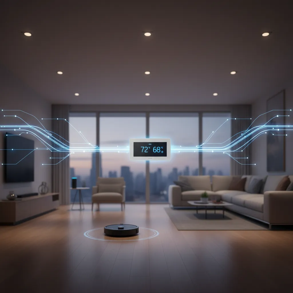 AI-integrated smart home environment